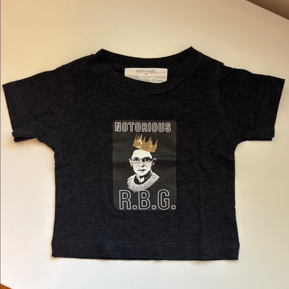 Notorious RBG infant shirt